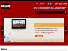 Tablet Screenshot of effectivemediaservices.com